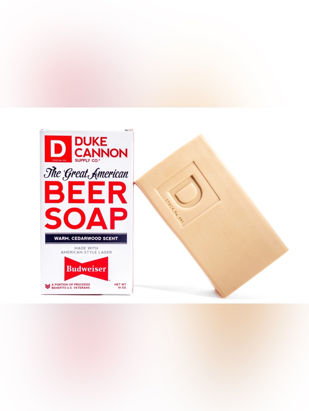 Duke Cannon Budweiser Beer Bar Soap Cedarwood
